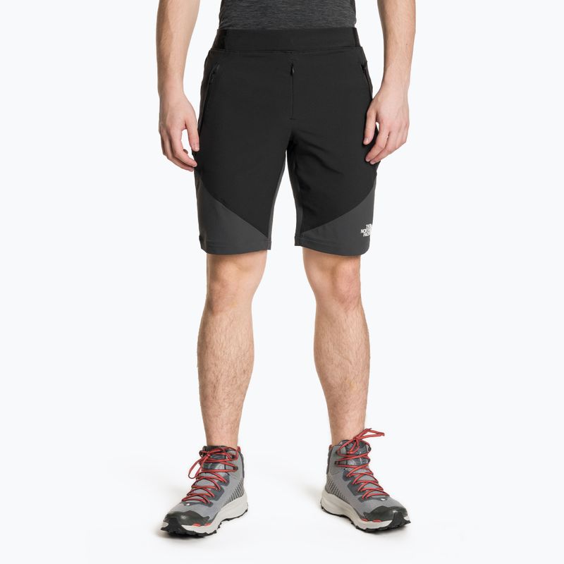 Férfi The North Face Circadian Alpine trekking rövidnadrág fekete NF0A5IMPJK31