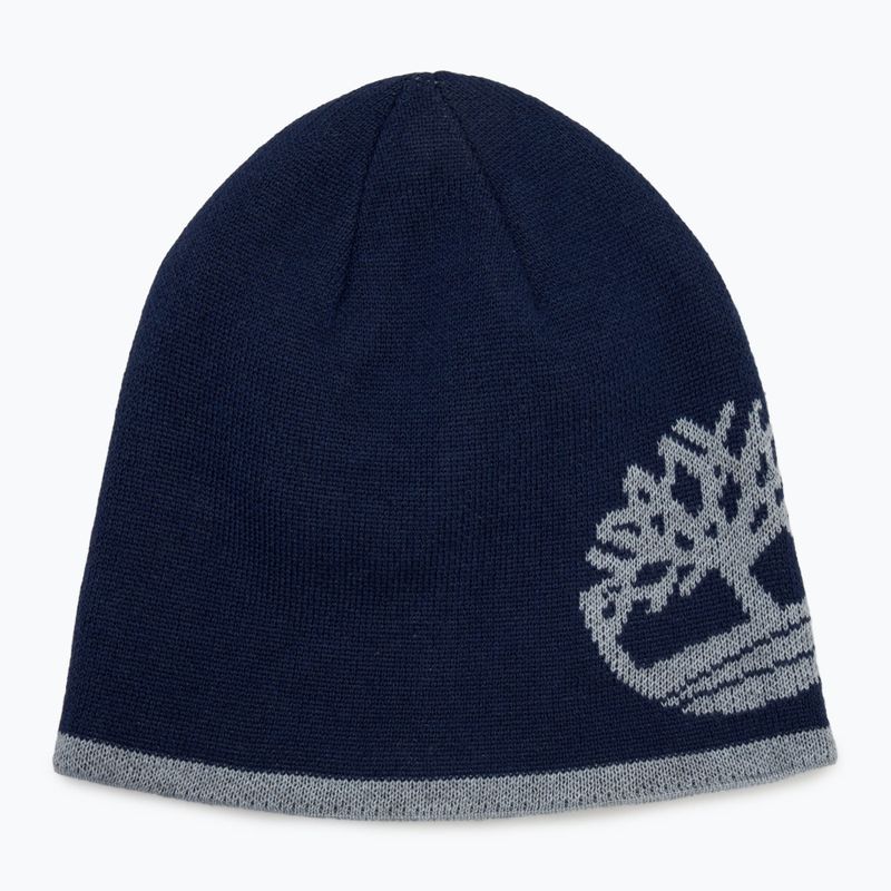 Férfi téli sapka Timberland Reversible Logo Beanie peacoat