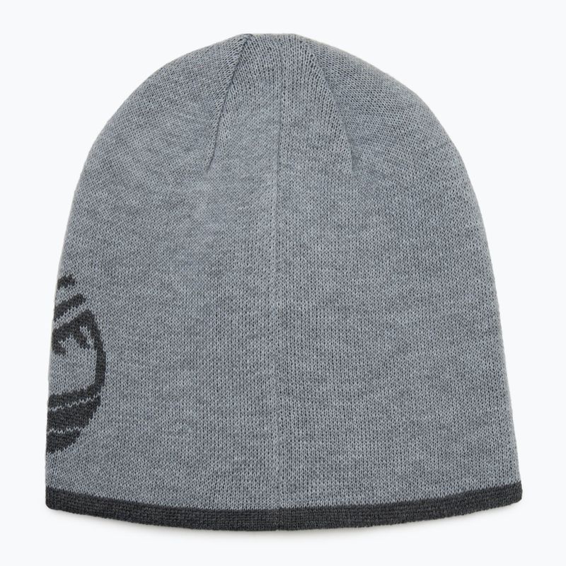 Férfi téli sapka Timberland Reversible Logo Beanie light grey heather 3