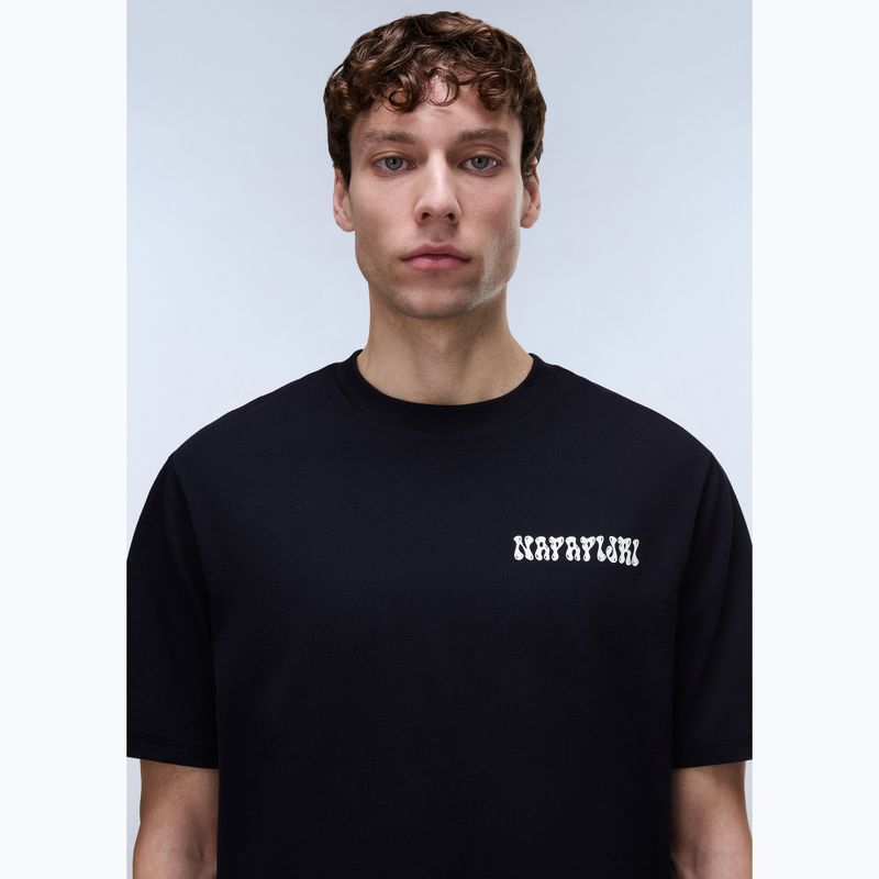 Férfi póló Napapijri S-Sol black beauty 4