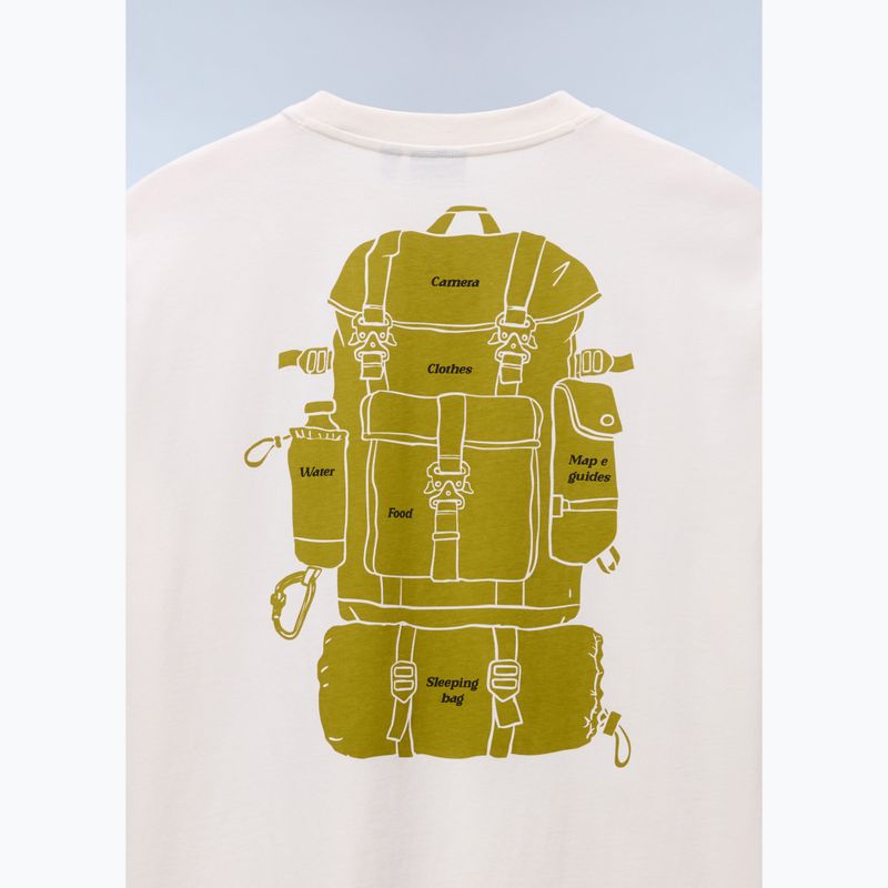 Férfi póló Napapijri S-Flint white whisper 7