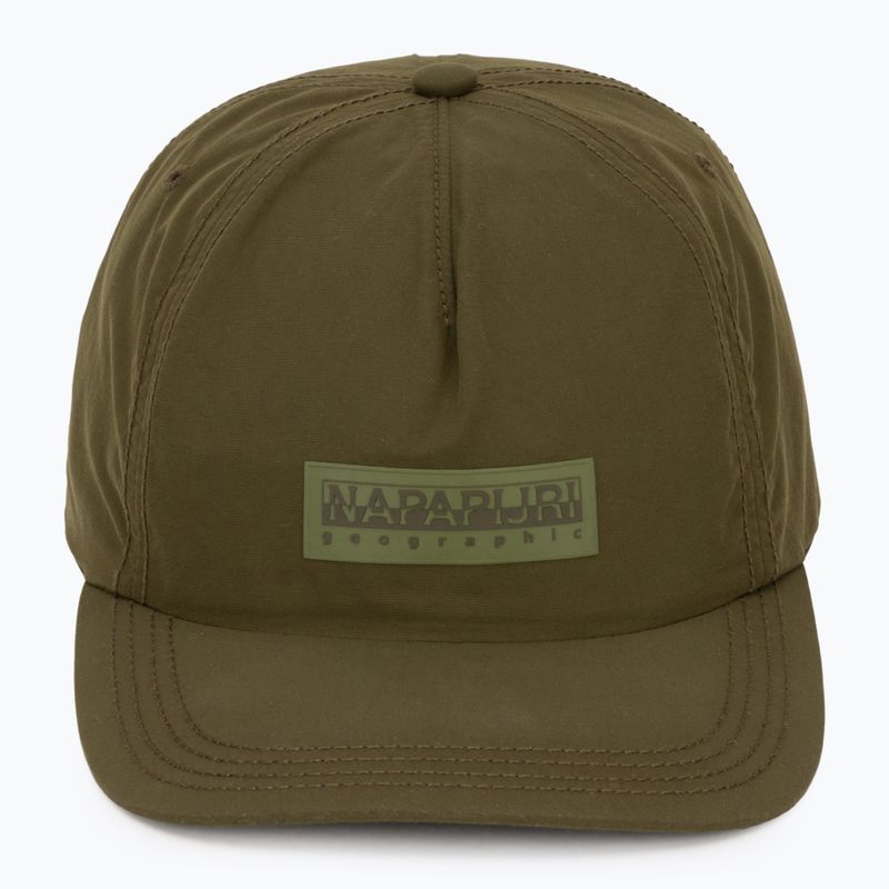 Férfi sildes sapka Napapijri F-Box Logo dark olive 2