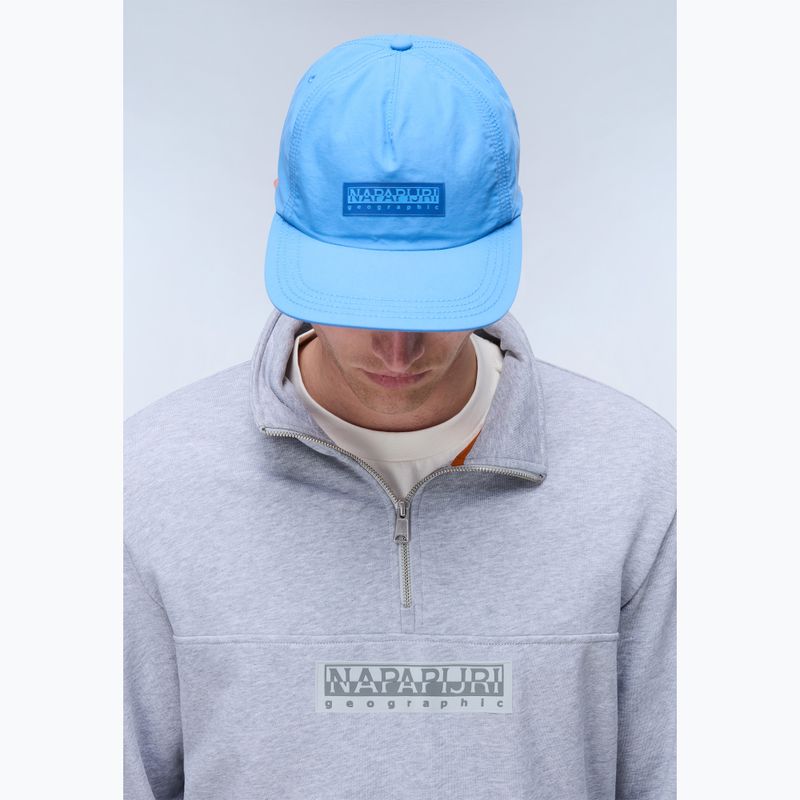 Férfi baseballsapka Napapijri F-Box Logo blue jasper 6