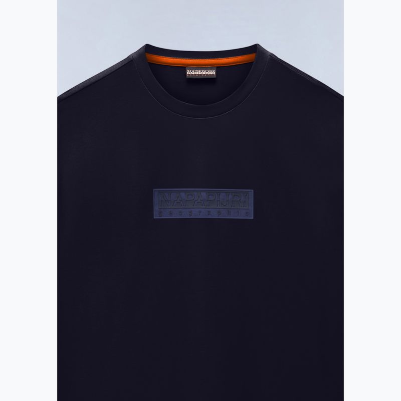 Férfi póló Napapijri S-Box Logo navy blue 6