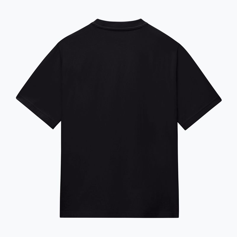Férfi póló Napapijri S-Box Logo black beauty 5