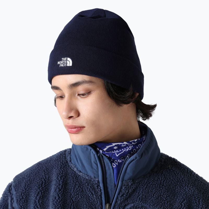 Férfi túrasapka The North Face Norm Beanie csúcssapka navy 3