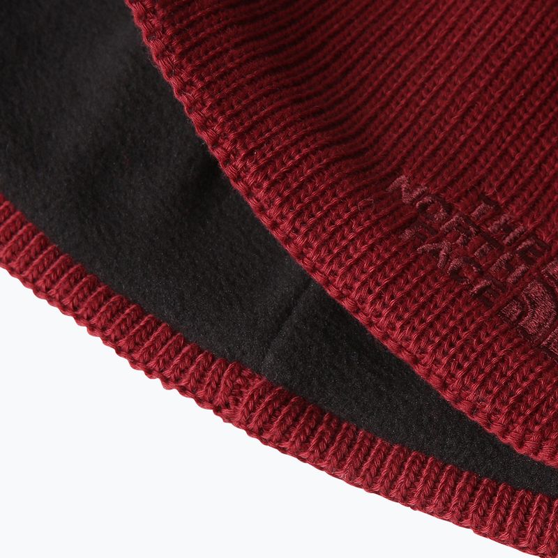 The North Face Bones újrahasznosított téli sapka piros NF0A3FNS6R31 4