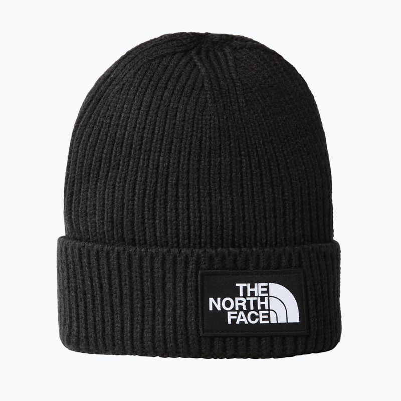 The North Face TNF Box Logo mandzsettás sapka fekete NF0A7WGCJK31 4