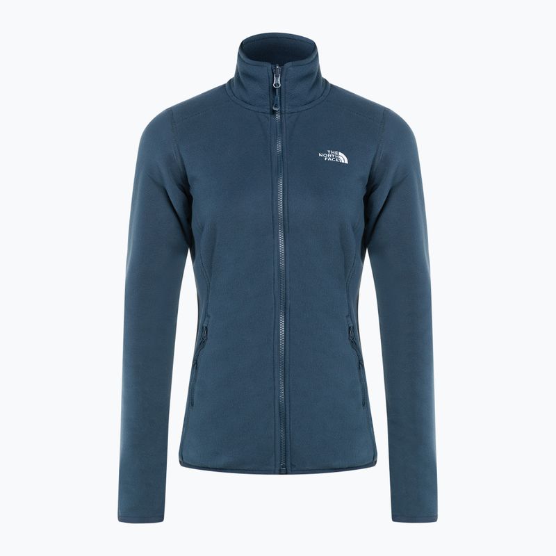 Női fleece pulóver The North Face 100 Glacier FZ tengerészkék NF0A5IHO8K21