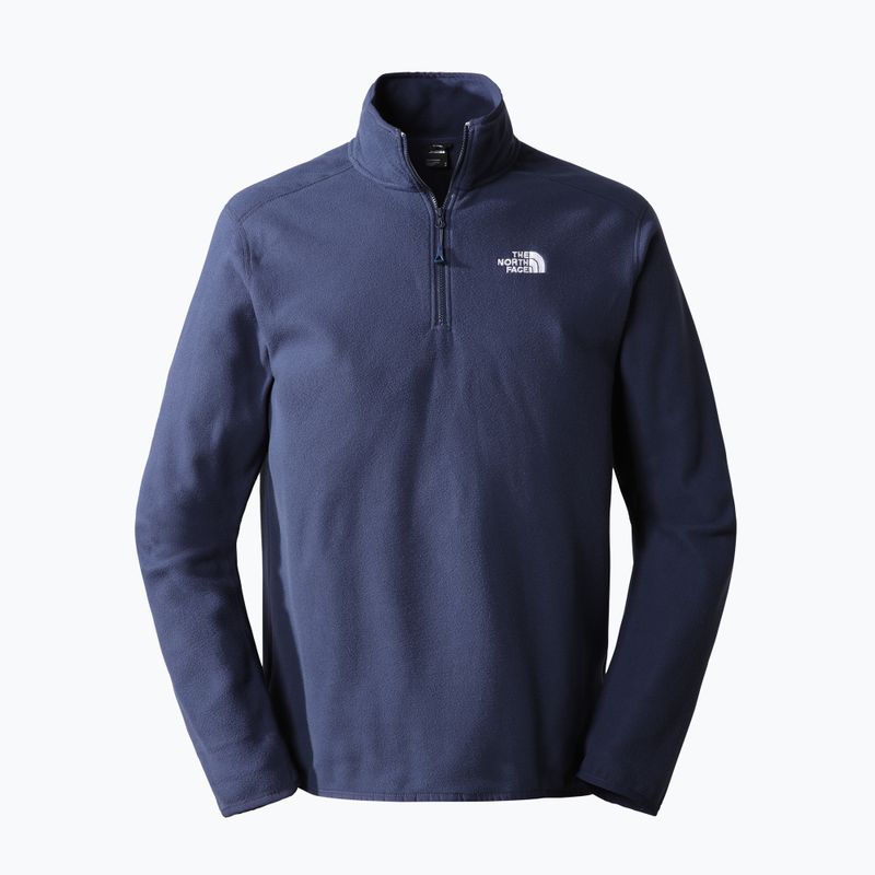 Férfi fleece pulóver The North Face 100 Glacier 1/4 Zip tengerészkék NF0A5IHP8K21