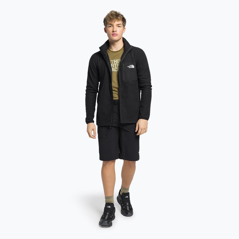 Férfi gyapjú pulóver The North Face Homesafe FZ Fleece fekete NF0A55HLJK31 2