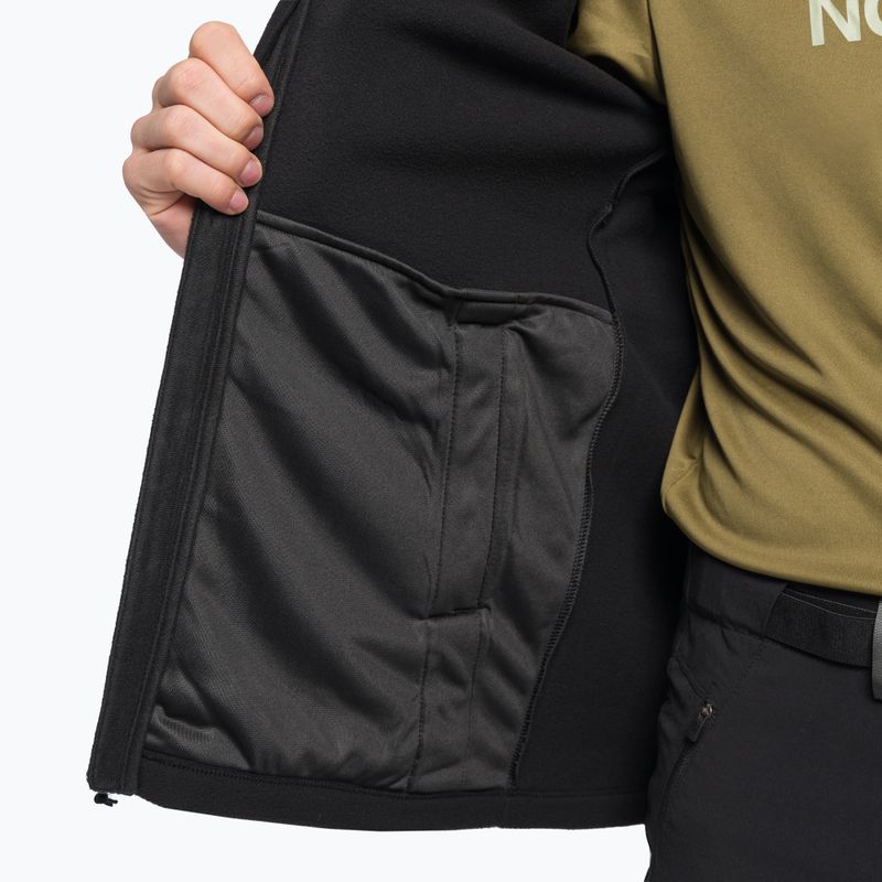 Férfi gyapjú pulóver The North Face Homesafe FZ Fleece fekete NF0A55HLJK31 8