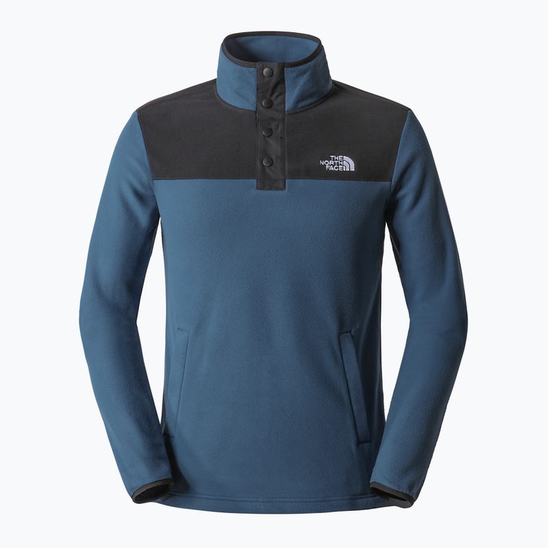 Férfi fleece pulóver The North Face Homesafe Snap Neck Fleece pulóver kék NF0A55HMMPF1 10