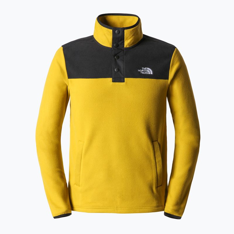 Férfi fleece pulóver The North Face Homesafe Snap Neck Fleece pulóver sárga NF0A55HM76S1 8