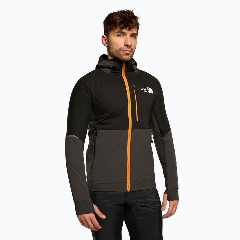 Férfi sítúra dzseki The North Face Dawn Turn Hybrid Ventrix Hoodie fekete NF0A7Z8PU0N1