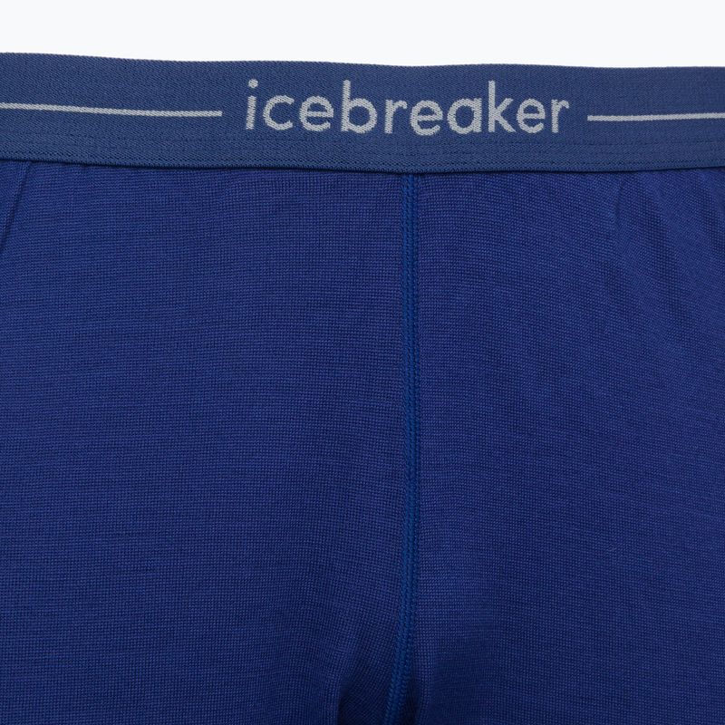 Férfi Icebreaker ZoneKnit 260 400 thermónadrág tengerészkék IB0A56HG5971 8