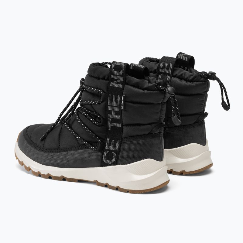 Női túrabakancs The North Face Thermoball Lace Up fekete/gardenia fehér 3