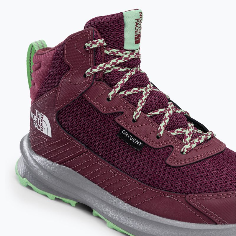 The North Face Fastpack Hiker Mid WP gyermek túrabakancs rózsaszín NF0A7W5V9Z21 9