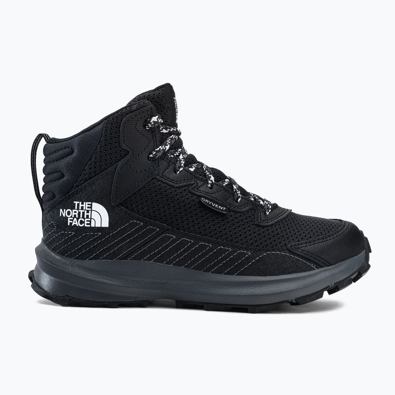 The North Face Fastpack Hiker Mid WP gyermek túrabakancs fekete NF0A7W5VKX71 2