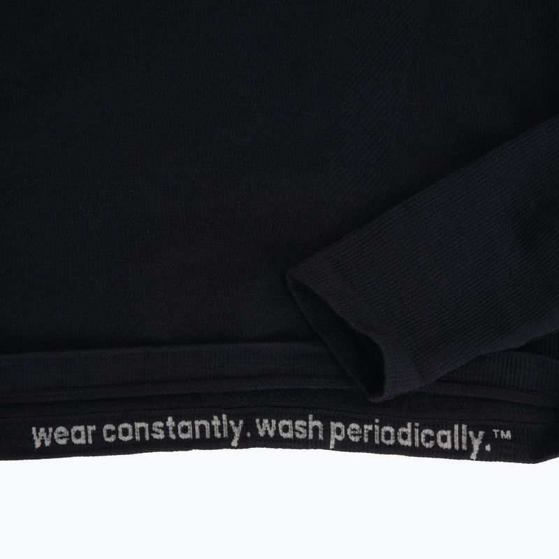 Férfi termoaktív pulóver Smartwool Intraknit Active Base Layer black 3