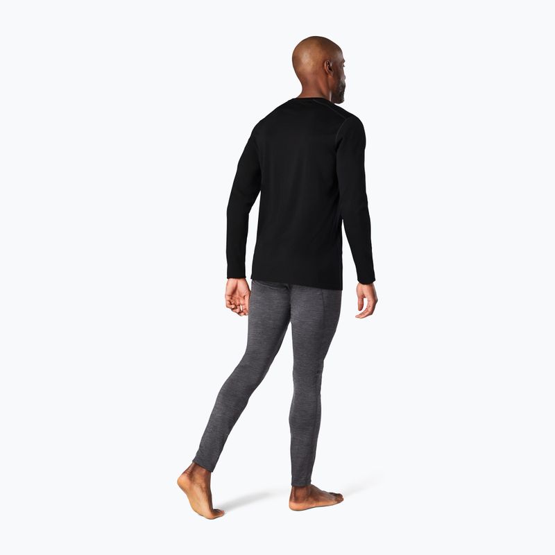 Férfi termoaktív pulóver Smartwool Classic All-Season Merino Baselayer Boxed fekete 2