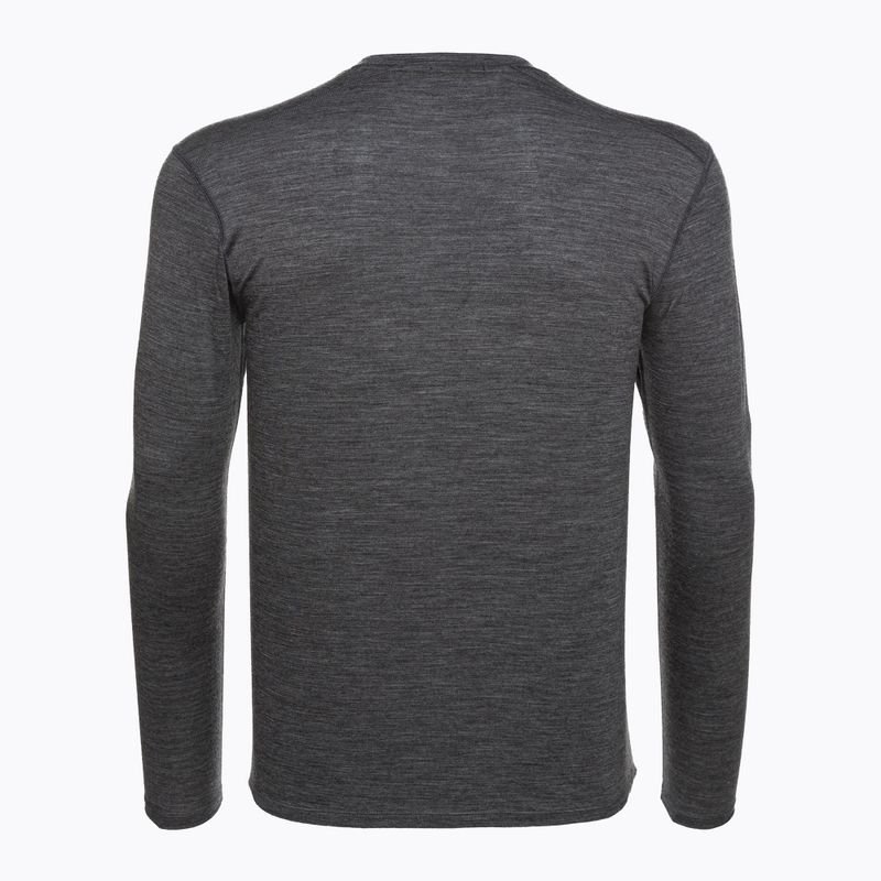 Férfi termoaktív pulóver Smartwool Classic All-Season Merino Baselayer Boxed iron heather 4