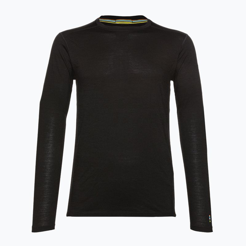 Férfi termoaktív pulóver Smartwool Classic All-Season Merino Baselayer Boxed fekete 3