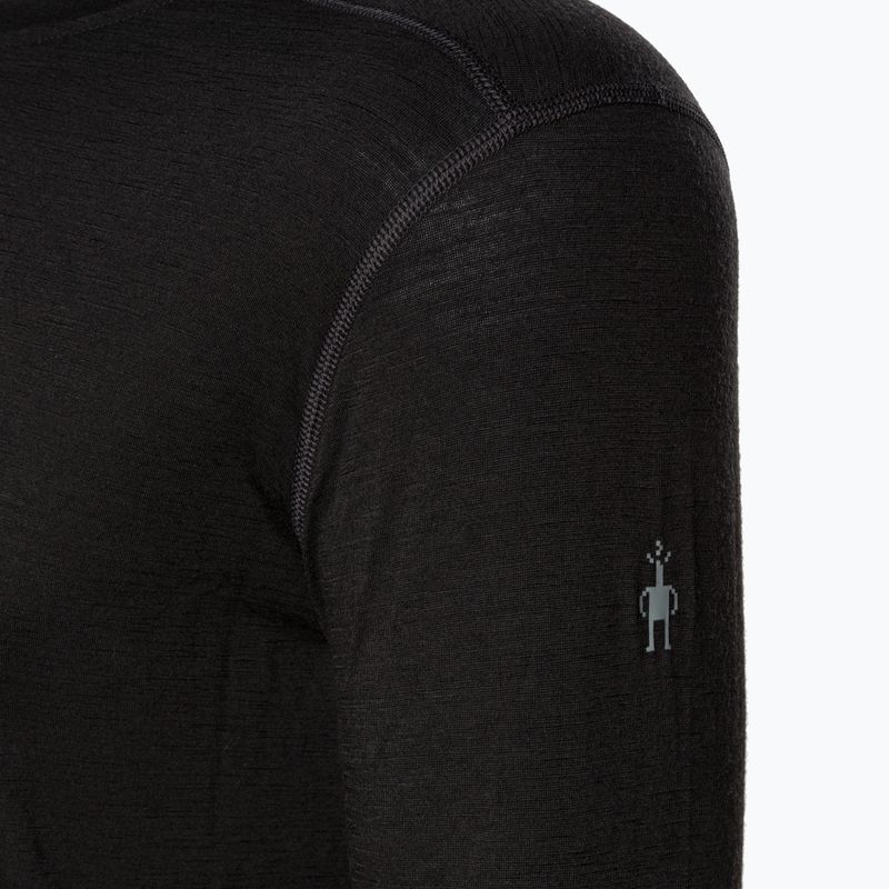 Férfi termoaktív pulóver Smartwool Classic All-Season Merino Baselayer Boxed fekete 5
