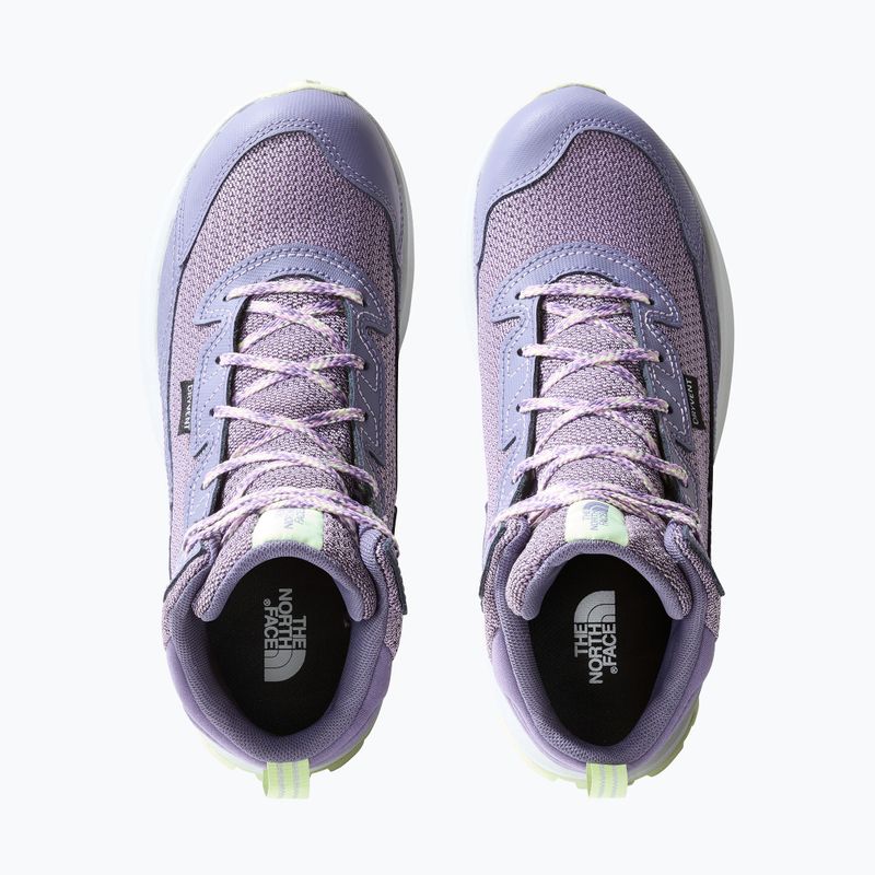 The North Face Fastpack Hiker Mid Wp lunar slate/lupine gyermek túrabakancsok 14