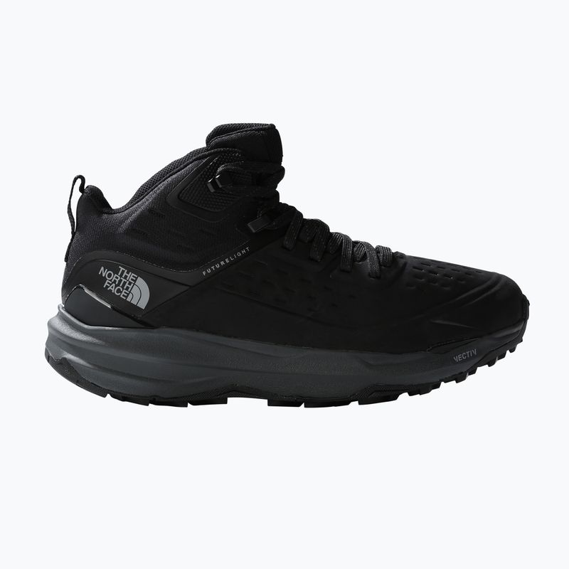 Férfi túrabakancs The North Face Vectiv Exploris 2 Mid Futurelight Lthr fekete/vanadis szürke 12