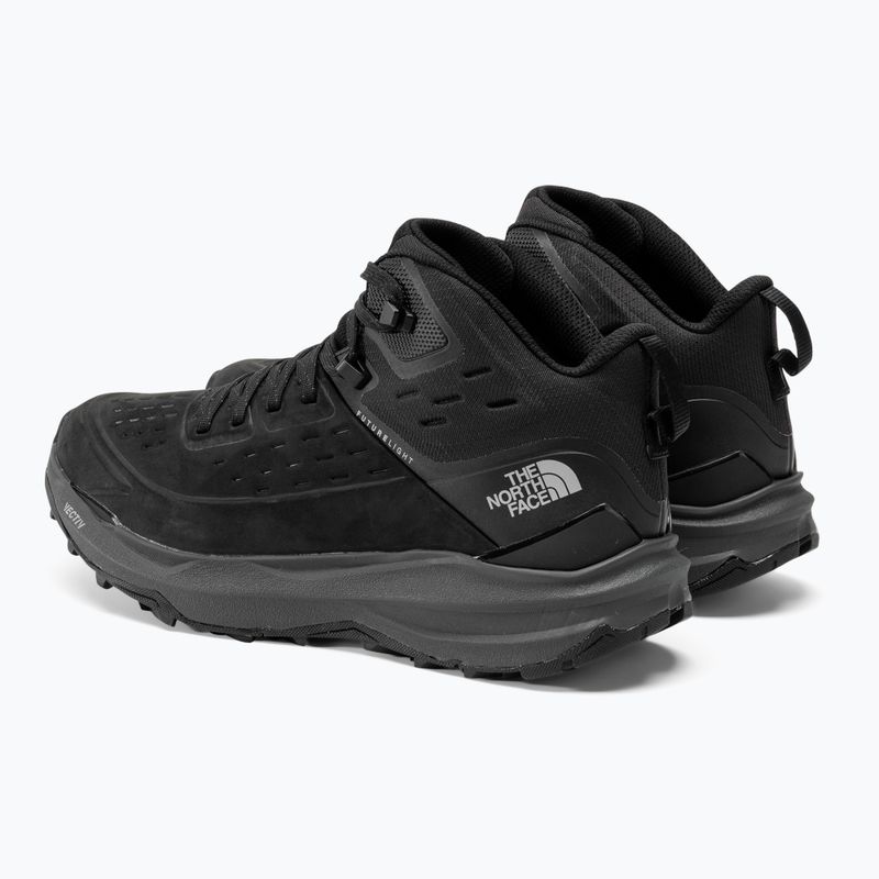 Férfi túrabakancs The North Face Vectiv Exploris 2 Mid Futurelight Lthr fekete/vanadis szürke 3