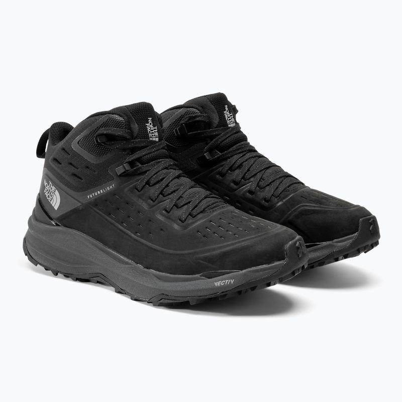 Férfi túrabakancs The North Face Vectiv Exploris 2 Mid Futurelight Lthr fekete/vanadis szürke 4