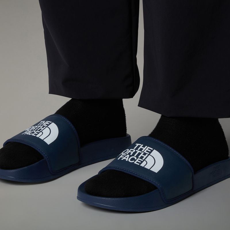 Férfi The North Face Base Camp Slide III summit navy/tnf fehér flip-flopok 6