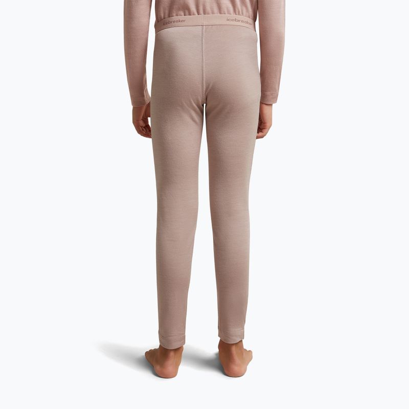 Gyerek thermoaktív nadrág icebreaker Kids 200 Oasis Leggings pink quartz 5