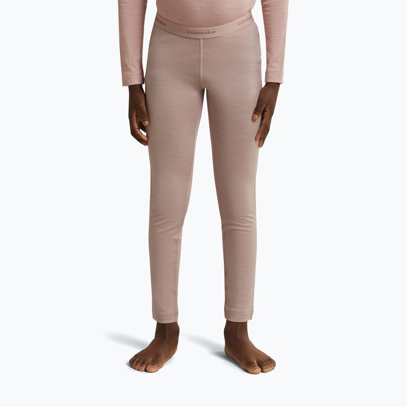 Gyerek thermoaktív nadrág icebreaker Kids 200 Oasis Leggings pink quartz 6