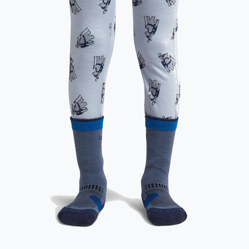 Gyerek zokni Icebreaker Merino Hike+ Light Crew dawn/midnight navy/lazuri 3