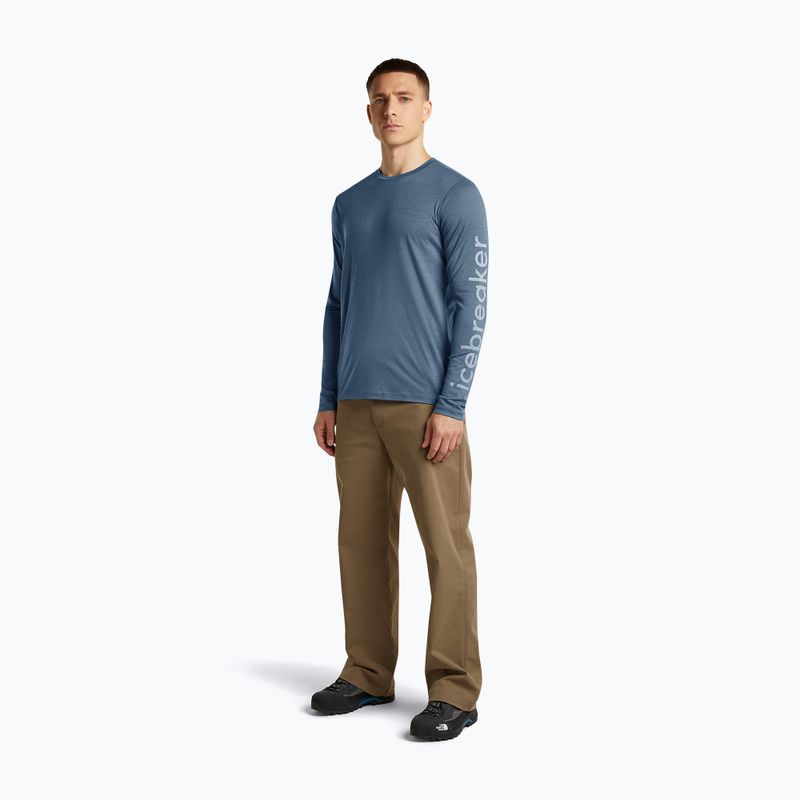 Férfi Termoaktiv pulóver Icebreaker Merino 150 Tech Lite IB Vertical Dawn 4
