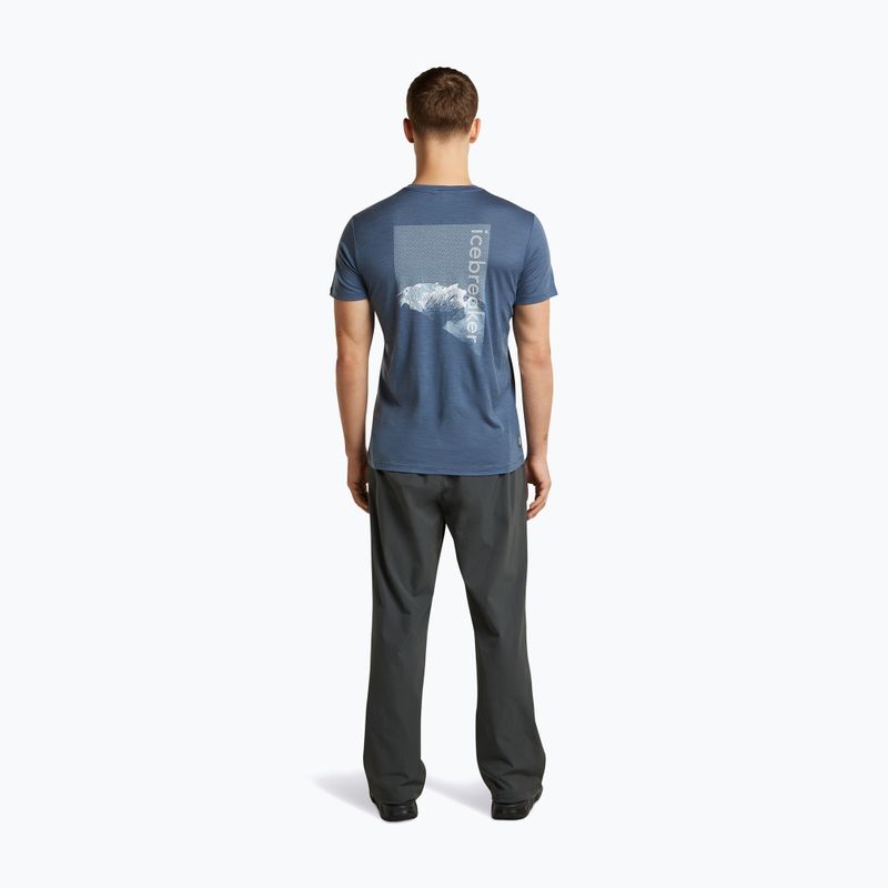Férfi termoaktív póló Icebreaker Merino 150 Tech Lite Pure Altitude Dawn 4