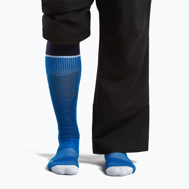 Férfi sízokni Icebreaker Merino Ski+ lazuri/snow/midnavy 3