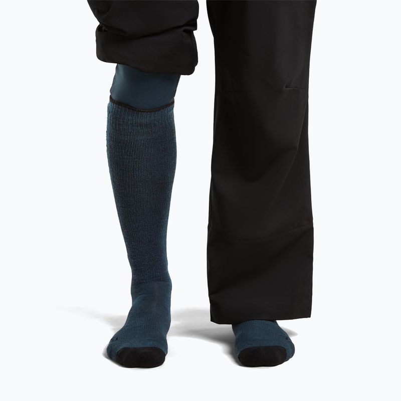 Férfi sízokni Icebreaker Merino Ski+ abyss/black/midnight navy 3
