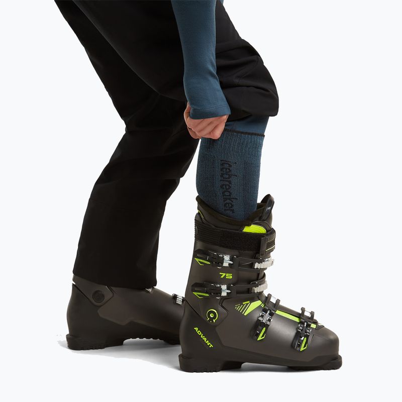 Férfi sízokni Icebreaker Merino Ski+ abyss/black/midnight navy 5