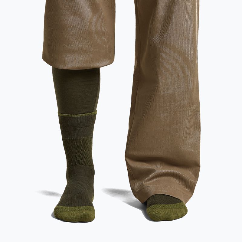 Férfi zokni Icebreaker Merino Hike+ Medium Crew dark loden/sphagnum 3