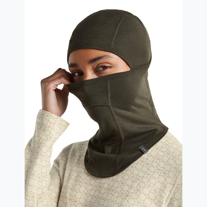 Símaszk icebreaker Oasis Balaclava dark loden 8