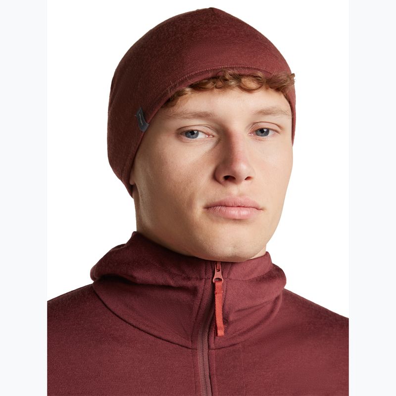 Sapka icebreaker Merino 200 Oasis Reversible Beanie agate/port 7