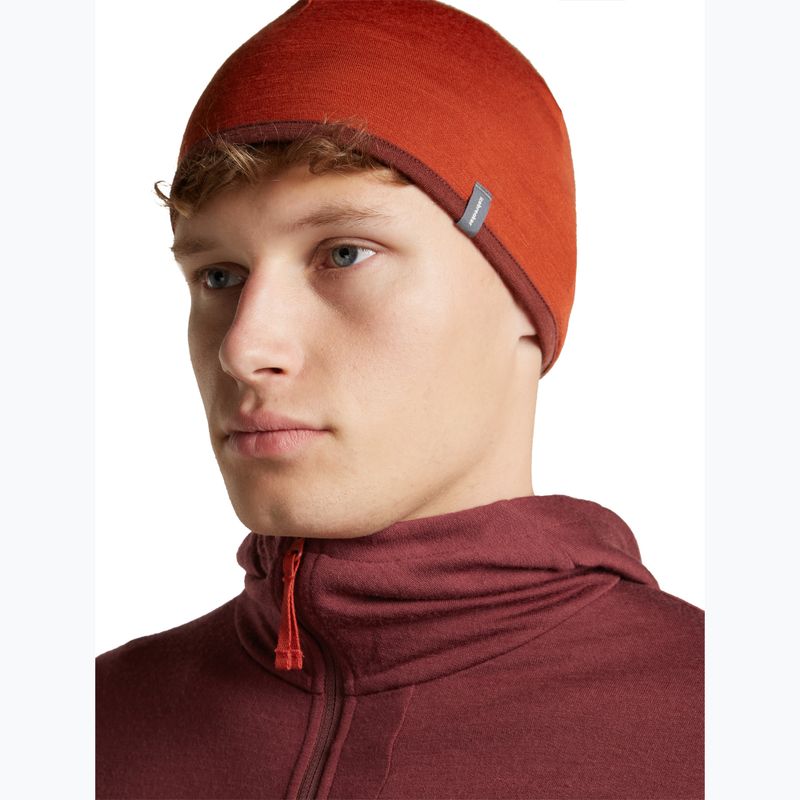 Sapka icebreaker Merino 200 Oasis Reversible Beanie agate/port 8