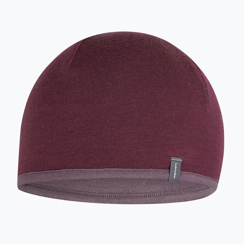 Sapka icebreaker Merino 200 Oasis Reversible Beanie berry/grey plum 3
