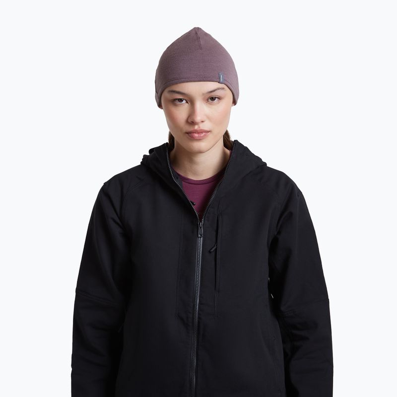 Sapka icebreaker Merino 200 Oasis Reversible Beanie berry/grey plum 10
