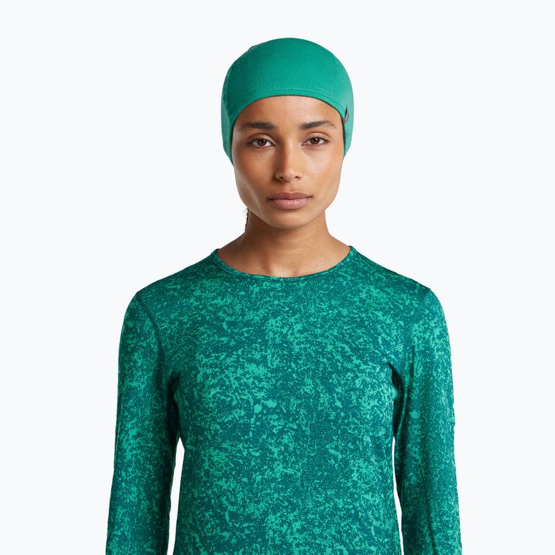 Sapka icebreaker Merino 200 Oasis Reversible Beanie tidal teal/fresh 10