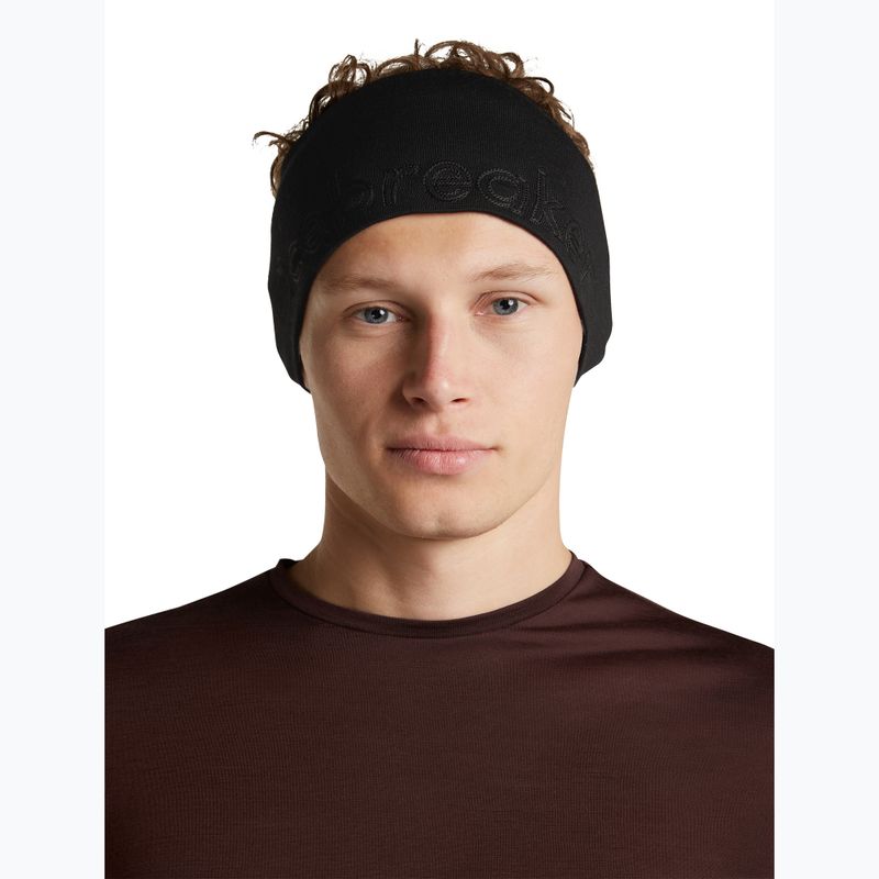Fejpánt icebreaker Merino 260 Tech black 4