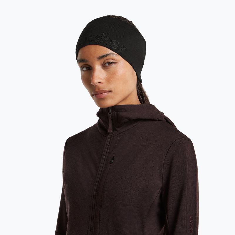 Fejpánt icebreaker Merino 260 Tech black 7